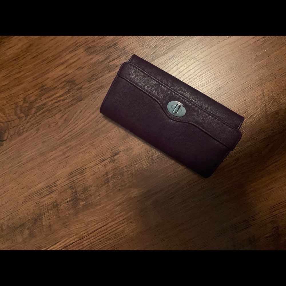 Purple wallet